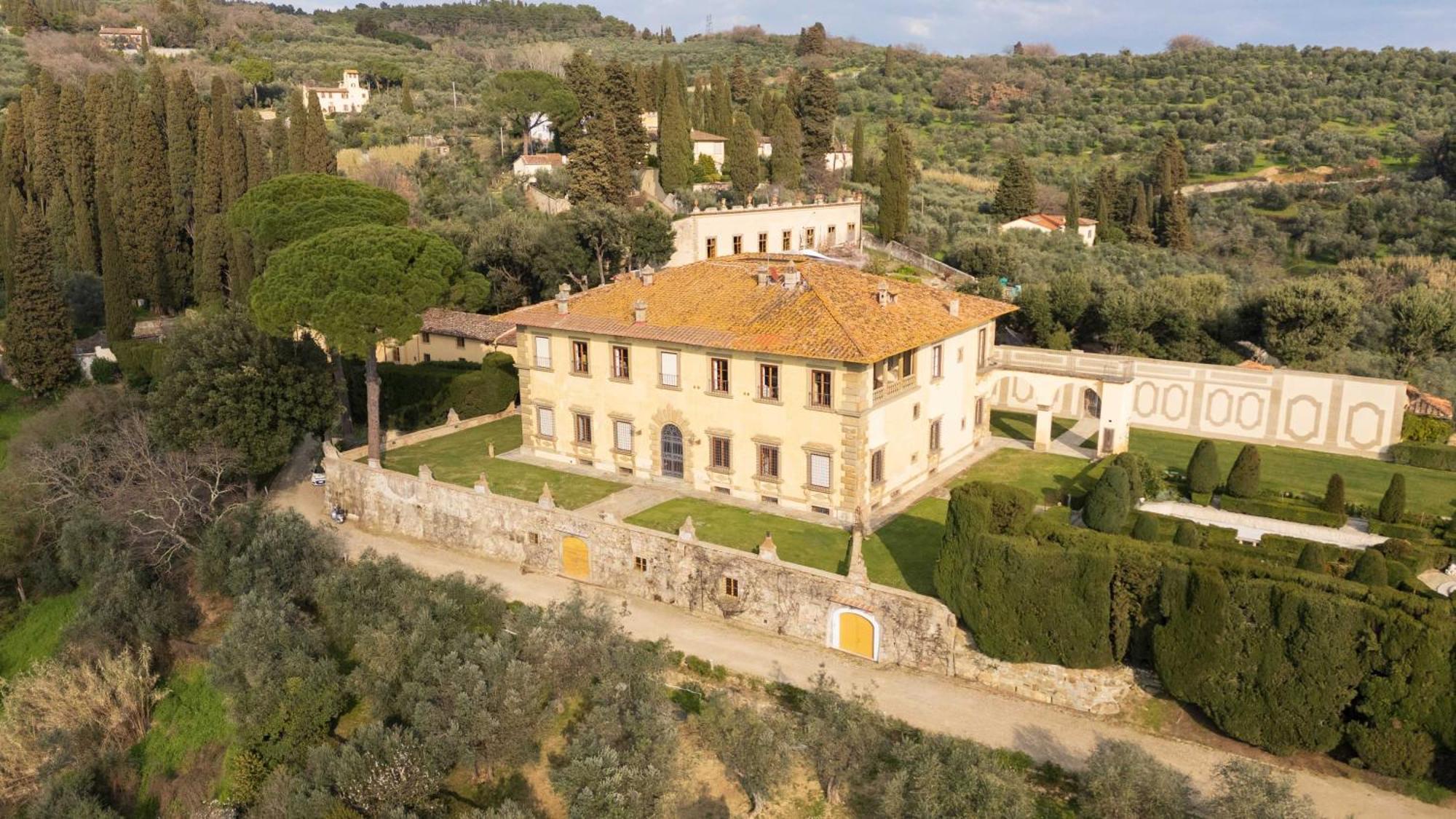 Villa Gamberaia Settignano Экстерьер фото