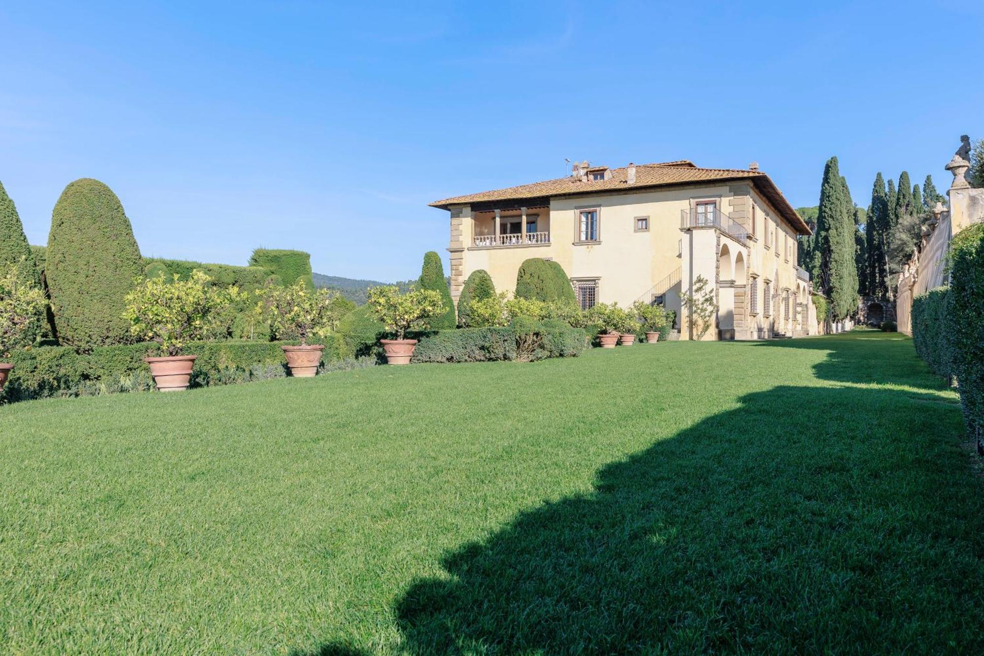 Villa Gamberaia Settignano Экстерьер фото