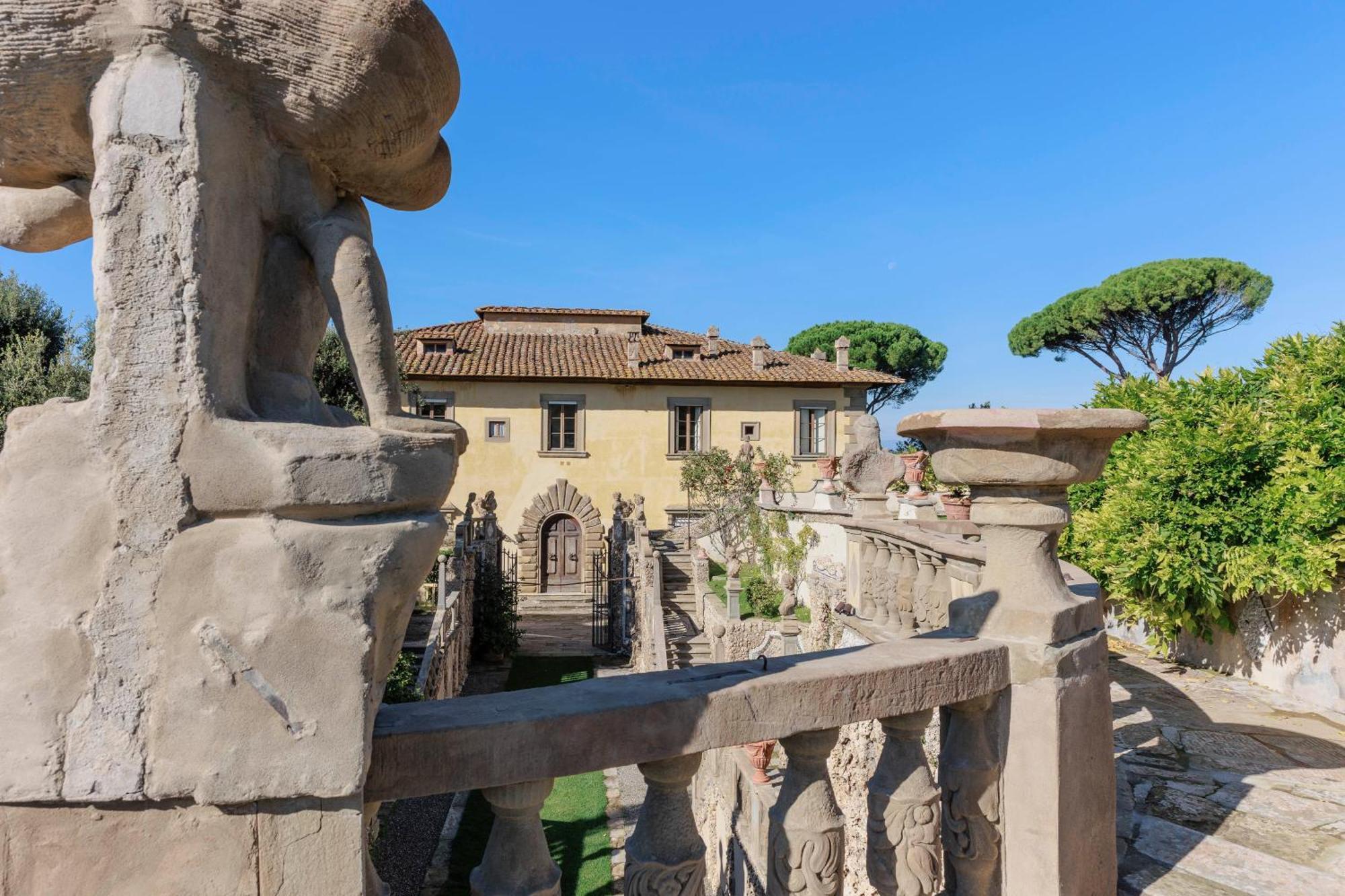 Villa Gamberaia Settignano Экстерьер фото